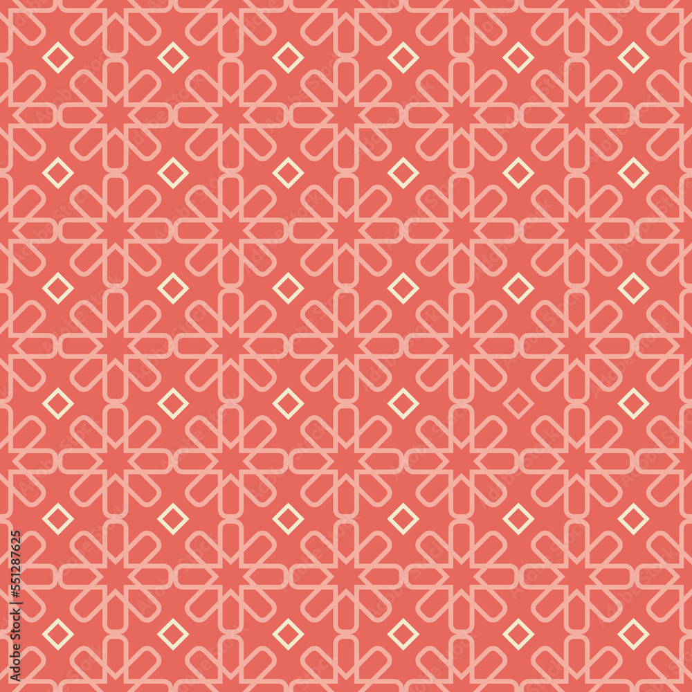 Seamless pattern vector dots circles flora or flower geometric for wall modern design or fabric shirt or gift wrapping papers and pastel color wallpaper or grid line background. Seamless pattern vector dots circles flora or flower geometric for wall modern design or fabric shirt or gift wrapping papers and pastel color wallpaper or grid line background.
