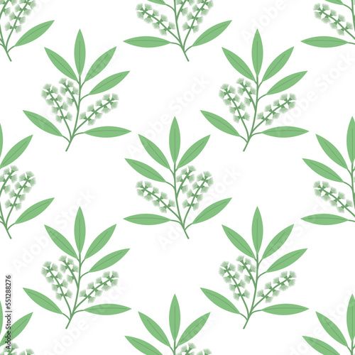 Seamless cajeput pattern