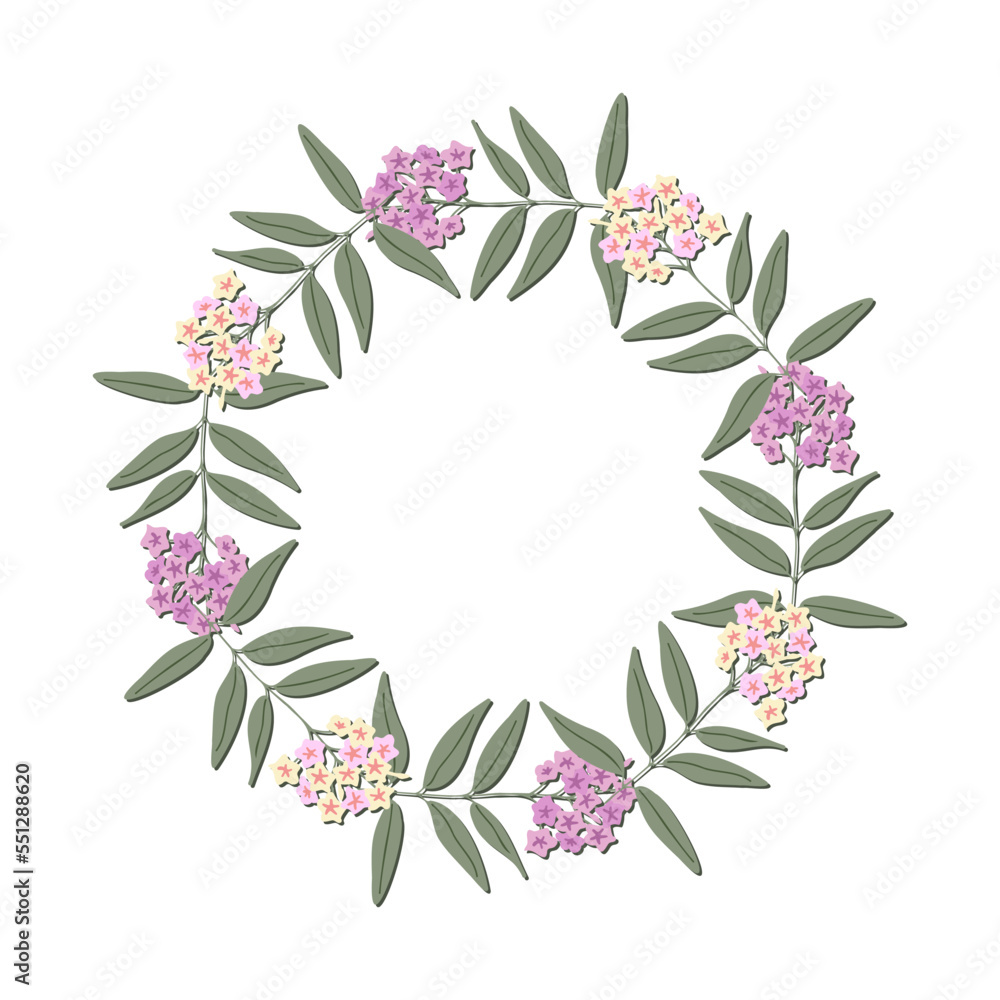 Decorative floral frame Decorative floral frame