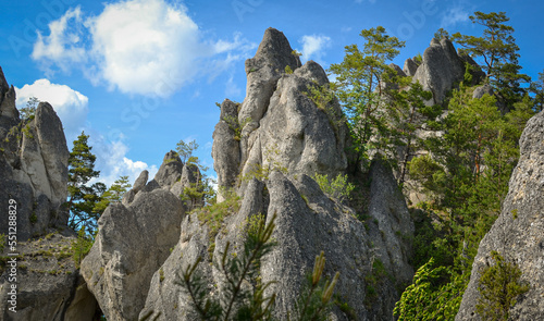landscape in the mountains of sulovske skaly, sulov rocks in slovakia © Andrejka