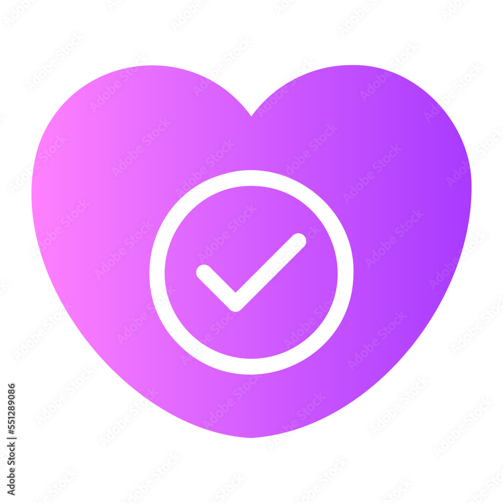 heart gradient icon heart gradient icon