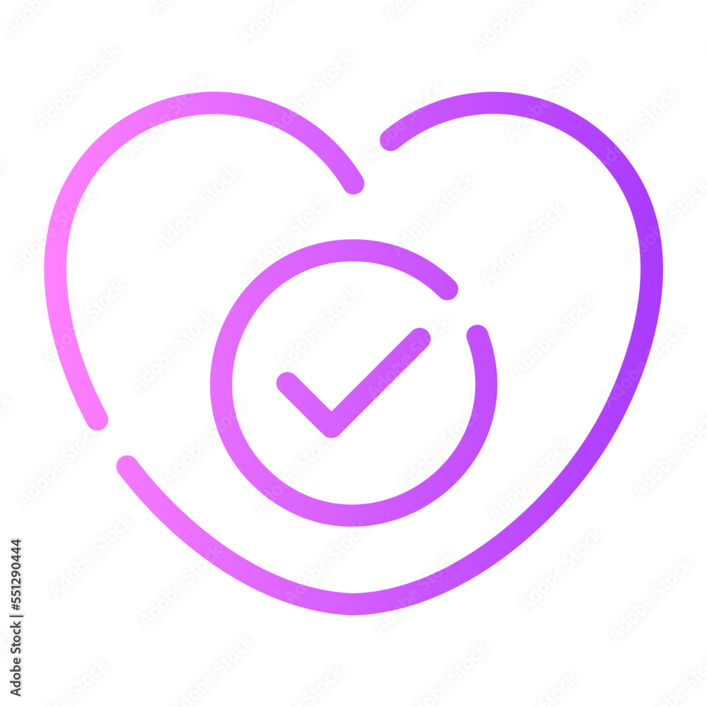 heart gradient icon heart gradient icon