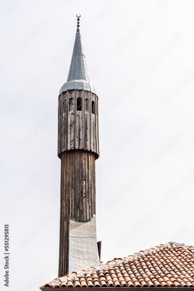 Traditional Ottoman house in Safranbolu. Safranbolu UNESCO World Heritage Site. Old wooden mansion turkish architecture. Wooden ottoman mansion