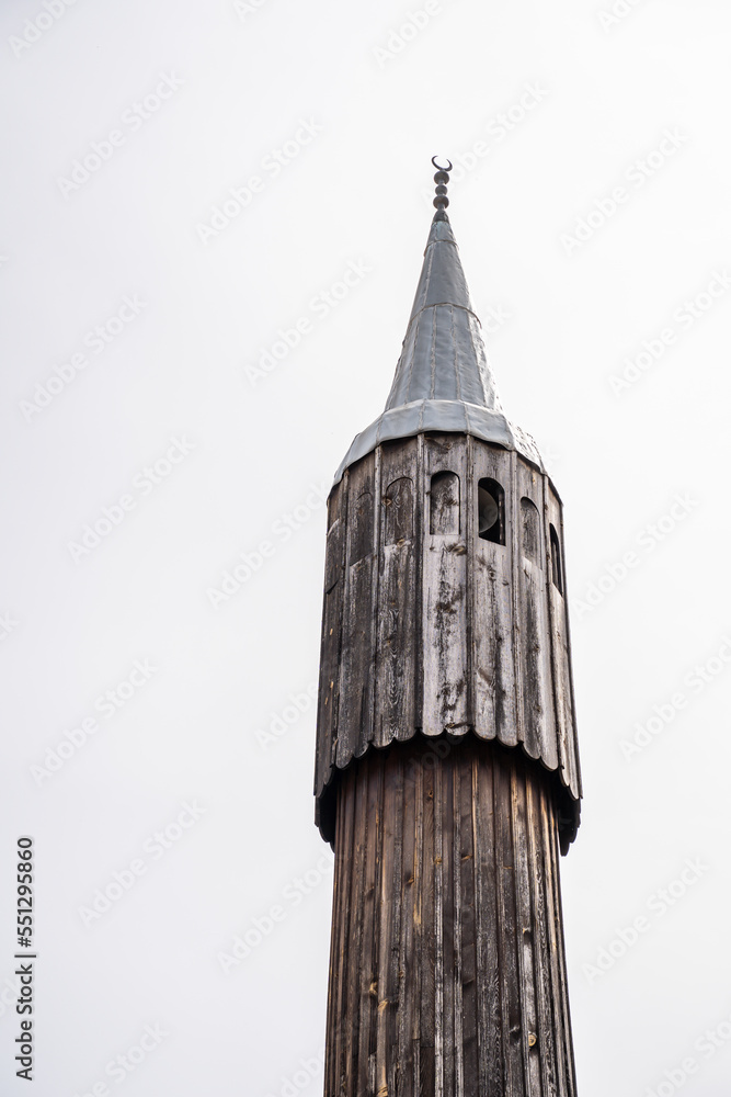 Traditional Ottoman house in Safranbolu. Safranbolu UNESCO World Heritage Site. Old wooden mansion turkish architecture. Wooden ottoman mansion