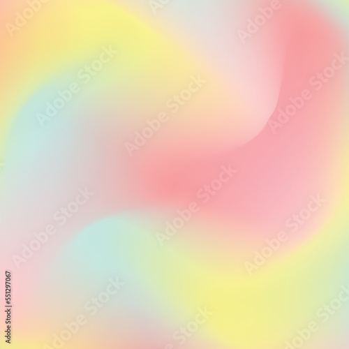 abstract colorful background. mint yellow peach kids rainbow light neon happy color gradiant illustration. mint yellow peach color gradiant background 