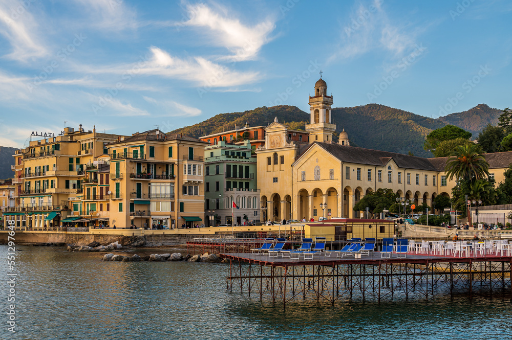 Townscape of Rapallo