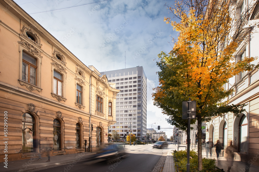 street in the town