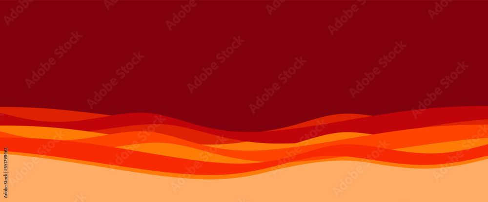 Cartoon abstract waves background. Autumn origami background. Modern origami design template. Vector illustration eps10 Cartoon abstract waves background. Autumn origami background. Modern origami design template. Vector illustration eps10