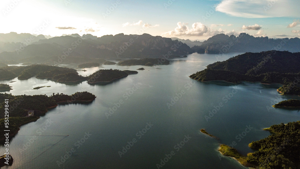 Aerial view of amazing mangrove forest and mountains of Phang nga bay, Thailand. Power of nature. Landscape. Aerial view of amazing mangrove forest and mountains of Phang nga bay, Thailand. Power of nature. Landscape.