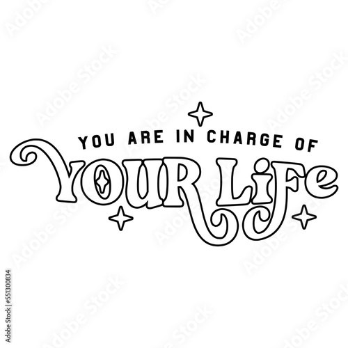 Wallpaper Mural Law of attraction Quotes Typography Black and White  Torontodigital.ca