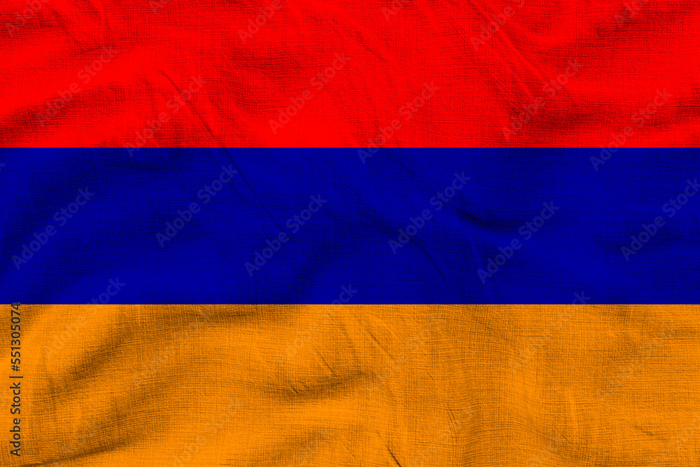 National Flag of Armenia. Background with flag of Armenia. National Flag of Armenia. Background with flag of Armenia.