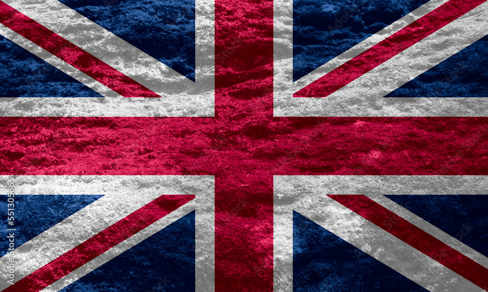 Fototapeta premium england flag texture as background