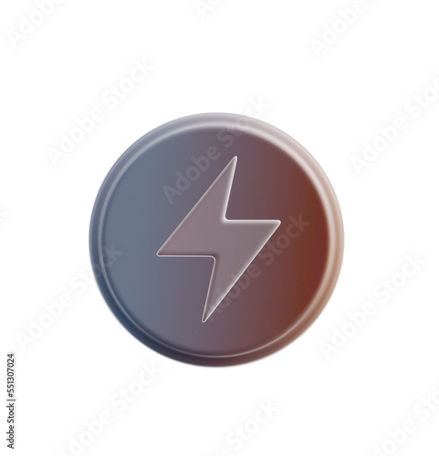 3D Icon smooth