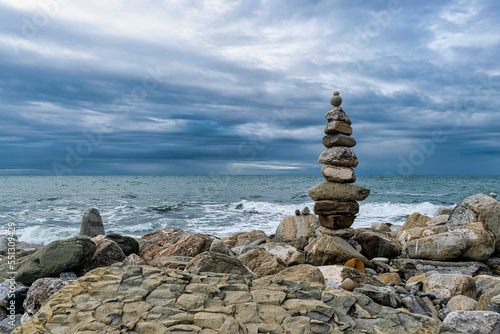 rocks on the beach