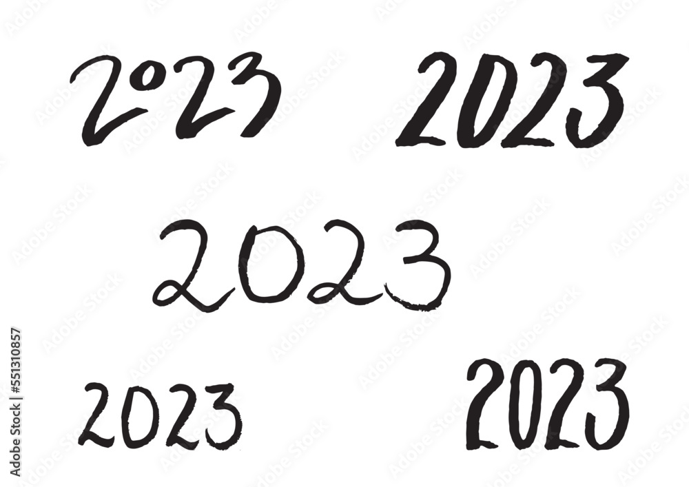 2023 손글씨 레터링 세트-02