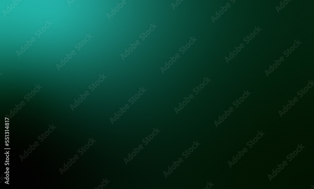 Abstract Emerald Green Gradient Background Illustration