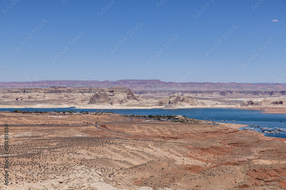 Lake Powell During a Severe Drought Lake Powell During a Severe Drought