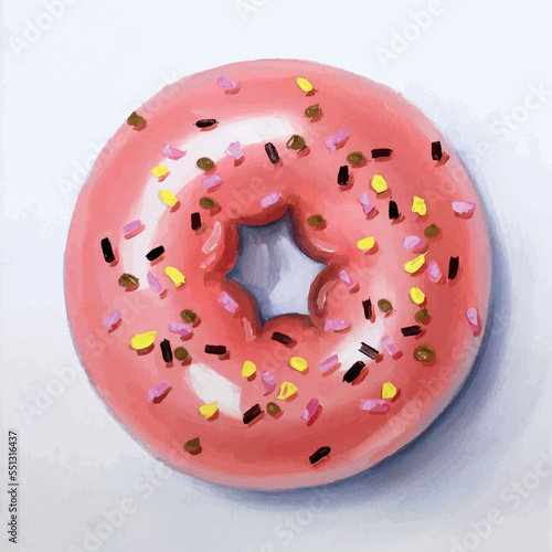 donut with sprinkles
