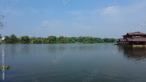 Veli lake floating restaurant, veli tourist village, Thiruvananthapuram, Kerala
