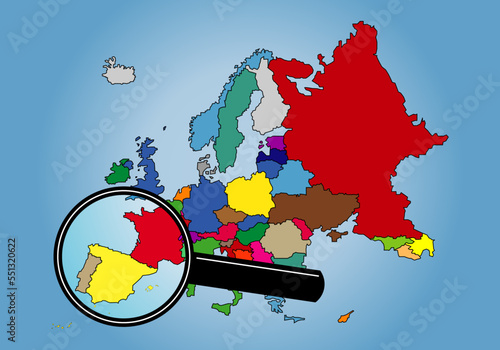 España bajo lupa. España en el punto de mira