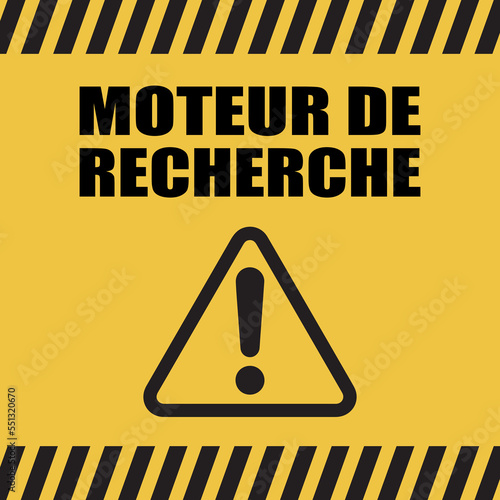 Logo moteur de recherche.