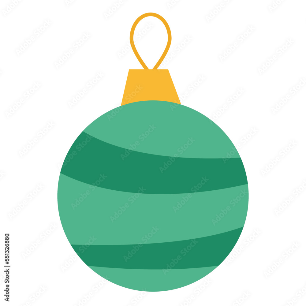 Bauble icon, Christmas doodle vector illustration Bauble icon, Christmas doodle vector illustration