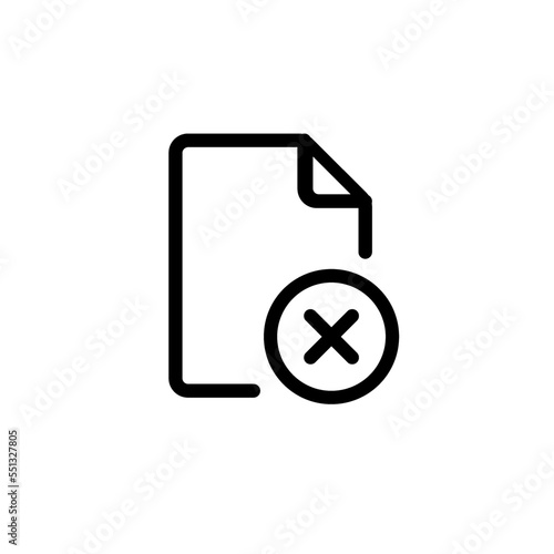 no data available, error icon vector