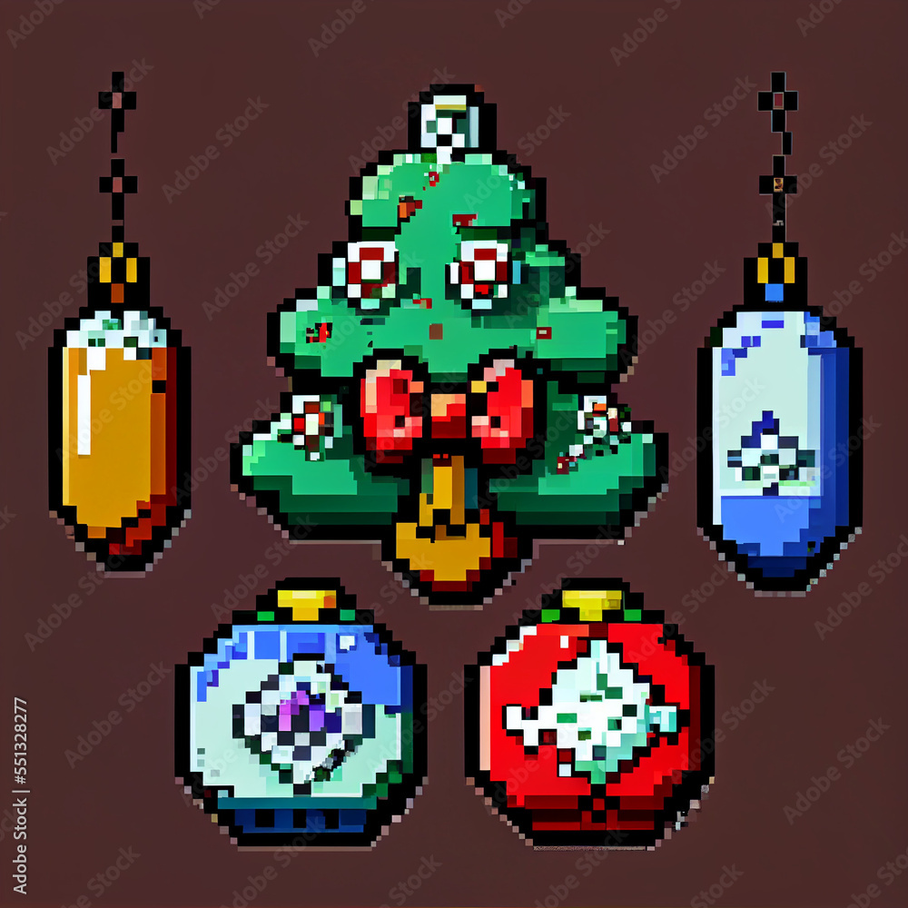 Pixel Art Christmas Pixel Art Christmas