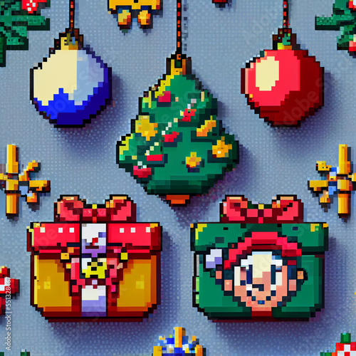 Pixel Art Christmas © Peter