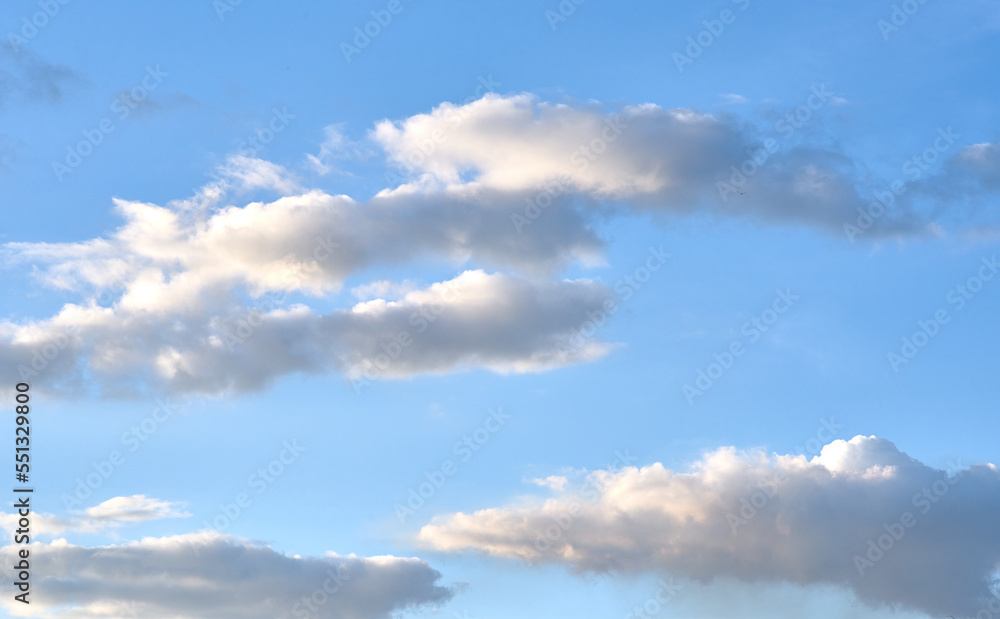 The clouds with light blue sky The clouds with light blue sky
