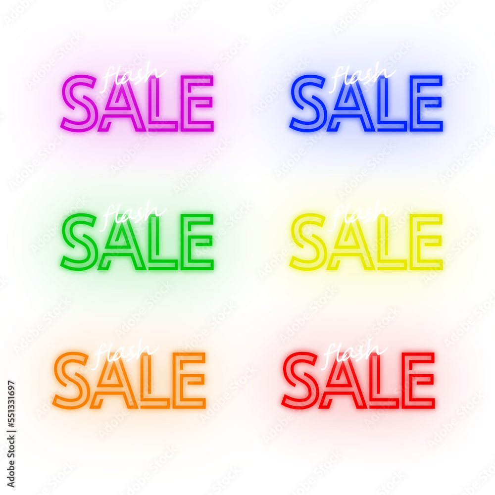 set of colorful sale labels set of colorful sale labels