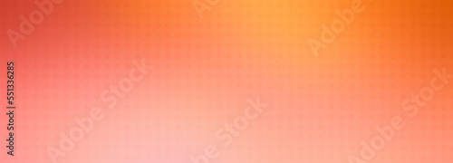 Orange yellow gradient background blank. Horizontal banner or wallpaper tamplate. Copy space, place for text, text area. Bright illustration. Space metaverse web 3 technology texture