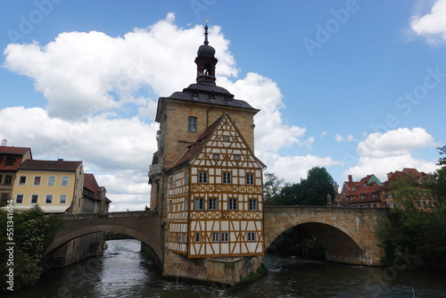 Old town hall in Bamberg, Germany 