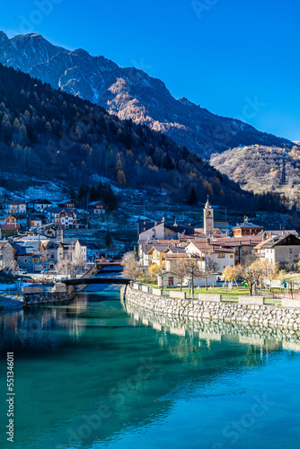 Pietraporzio, un gioiello adagiato sul lago in Alta Valle Stura photo