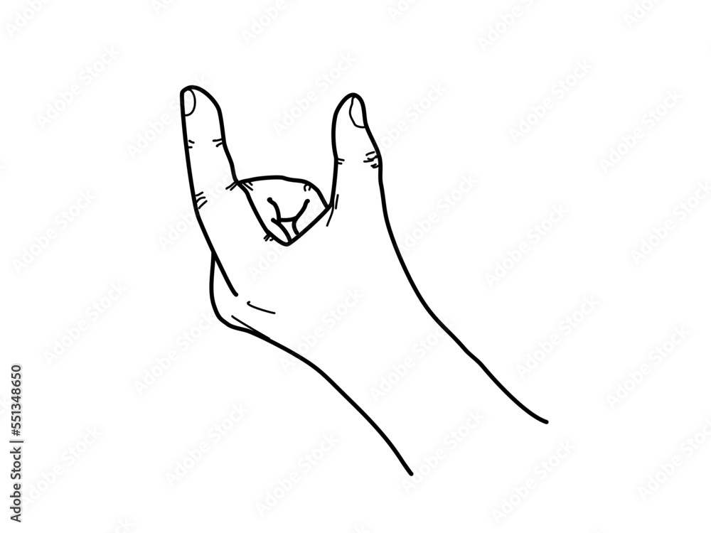 turkish signs language tid letter U - TİD turkish signs language tid letter U - TİD