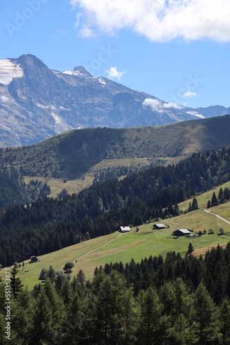 Mont Blanc massif Saint-Gervais-Les-Bains France Mont Joly 