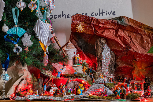 Crèche provençale de Noël