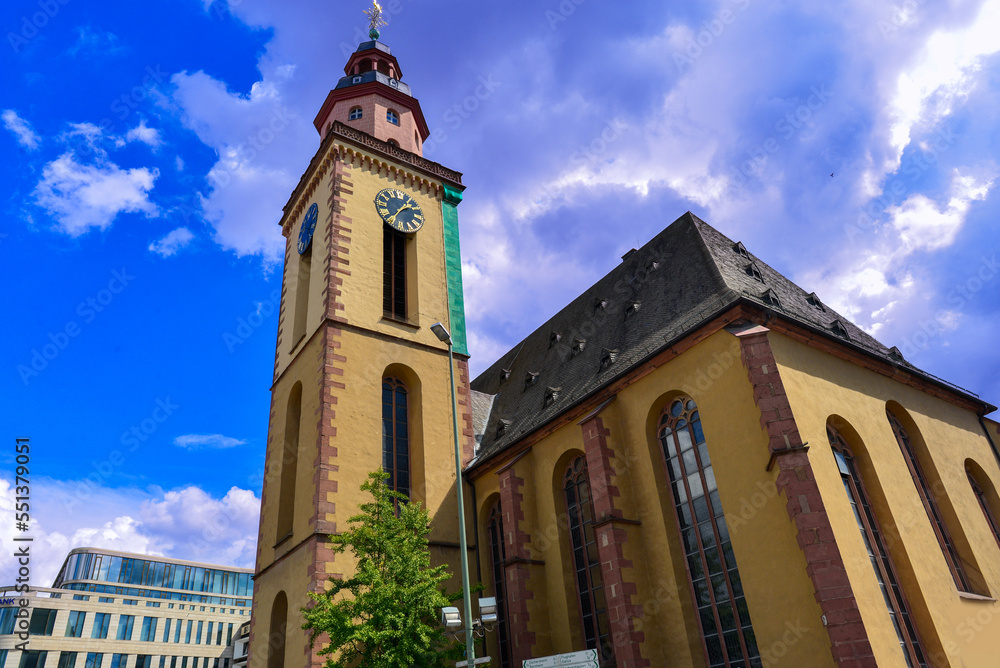 Die Katharinenkirche in Frankfurt am Main