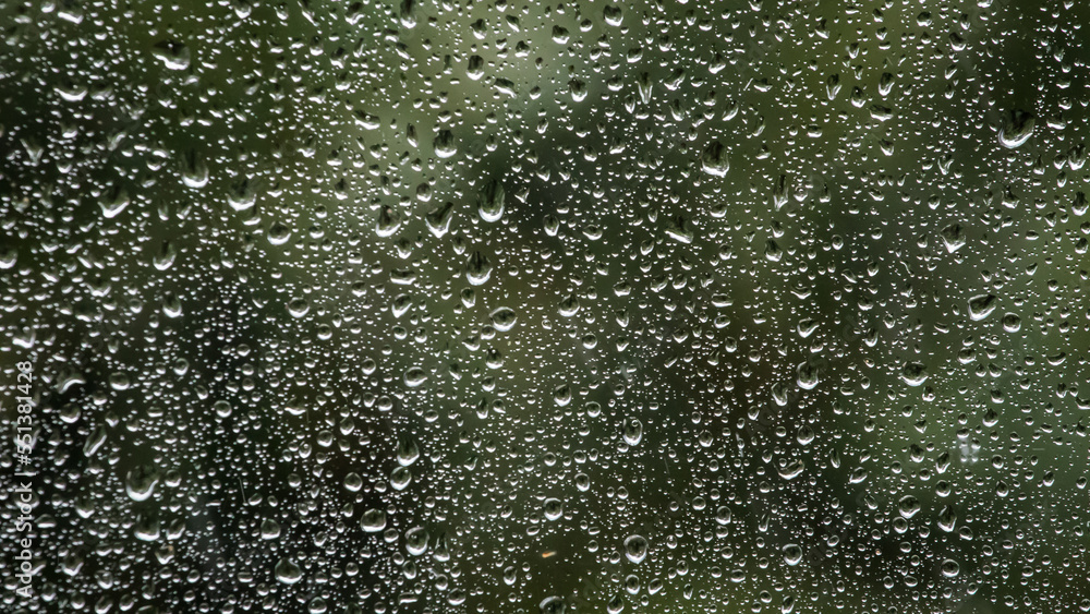 Rain drops on glass Rain drops on glass