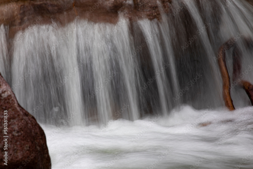 Silky creek water flow is natural, refreshing beauty at Cave Creek