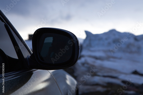 black SUVs in the mountains © S...
