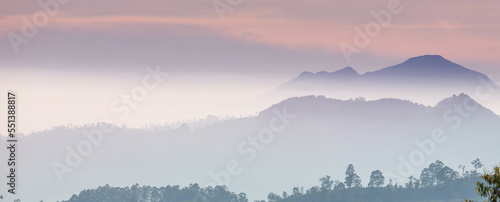 Mountains on Sri Lanka