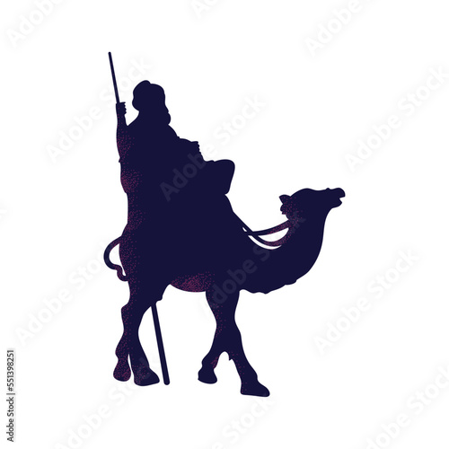 wise men on camel