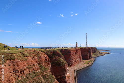 Germany's most beautiful offshore island Helgoland in the North Sea