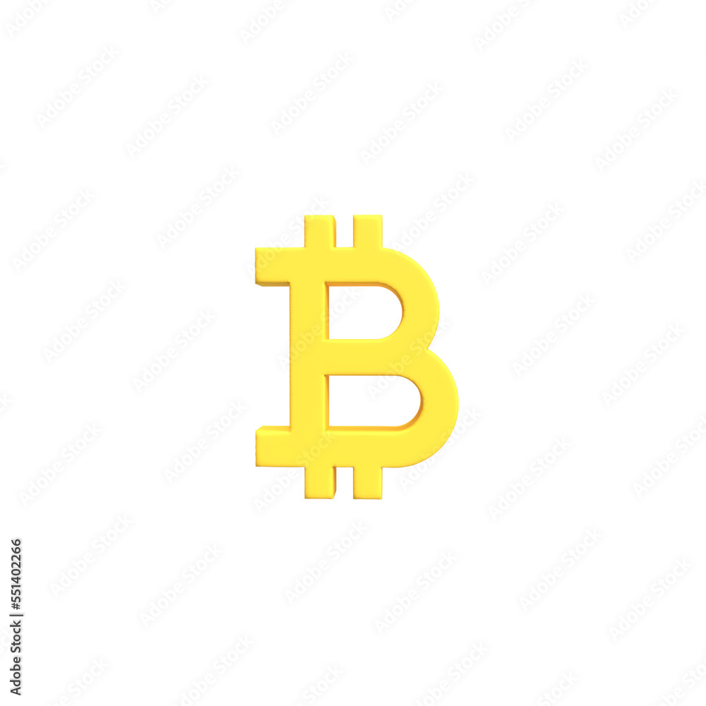bitcoin 3d illustration. Isolated 3d render bitcoin 3d illustration. Isolated 3d render