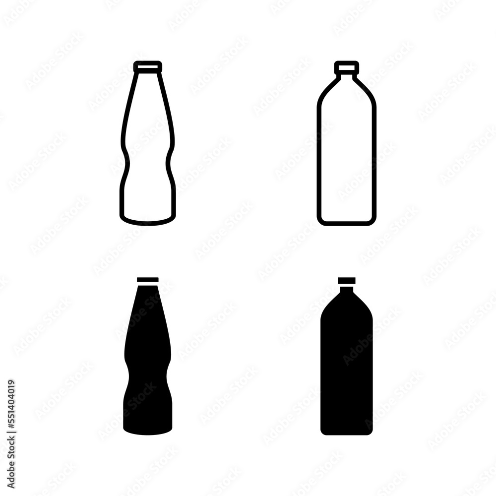 Bottle icon vector for web and mobile app. bottle sign and symbol Bottle icon vector for web and mobile app. bottle sign and symbol