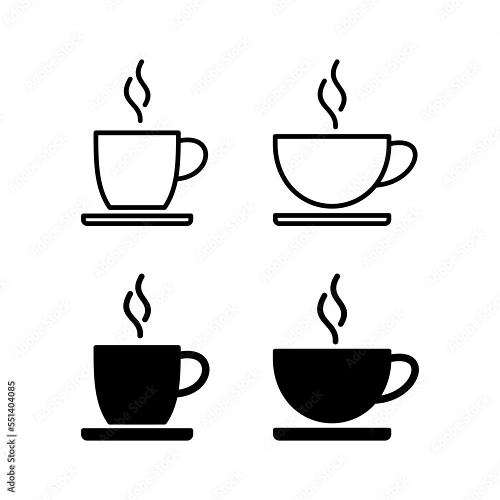 coffee cup icon vector for web and mobile app. cup a coffee sign and symbol coffee cup icon vector for web and mobile app. cup a coffee sign and symbol