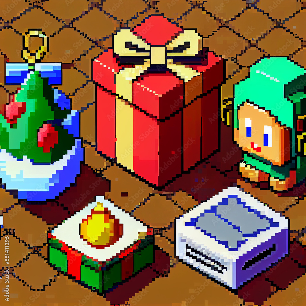 Pixel Art Christmas Pixel Art Christmas