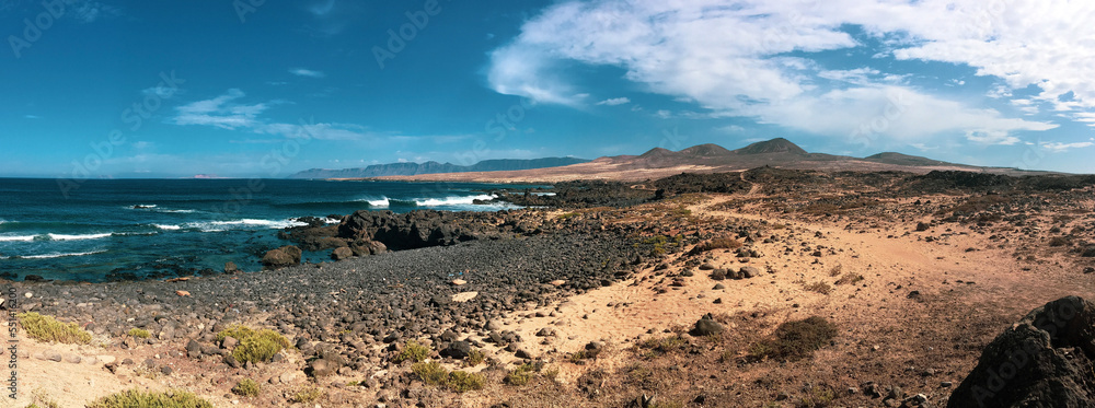 Beach view in Lanzarote