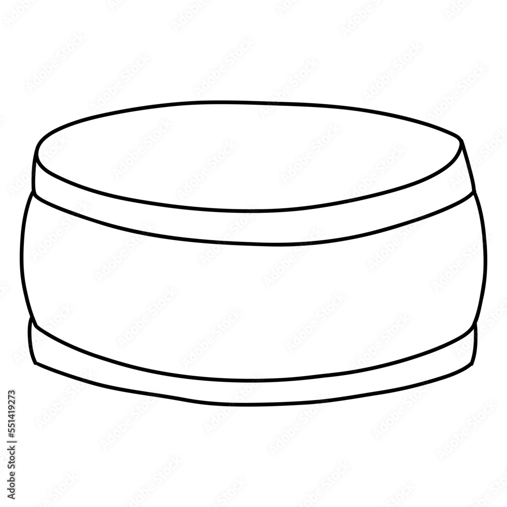Chinese traditional drum, New Year element Chinese traditional drum, New Year element